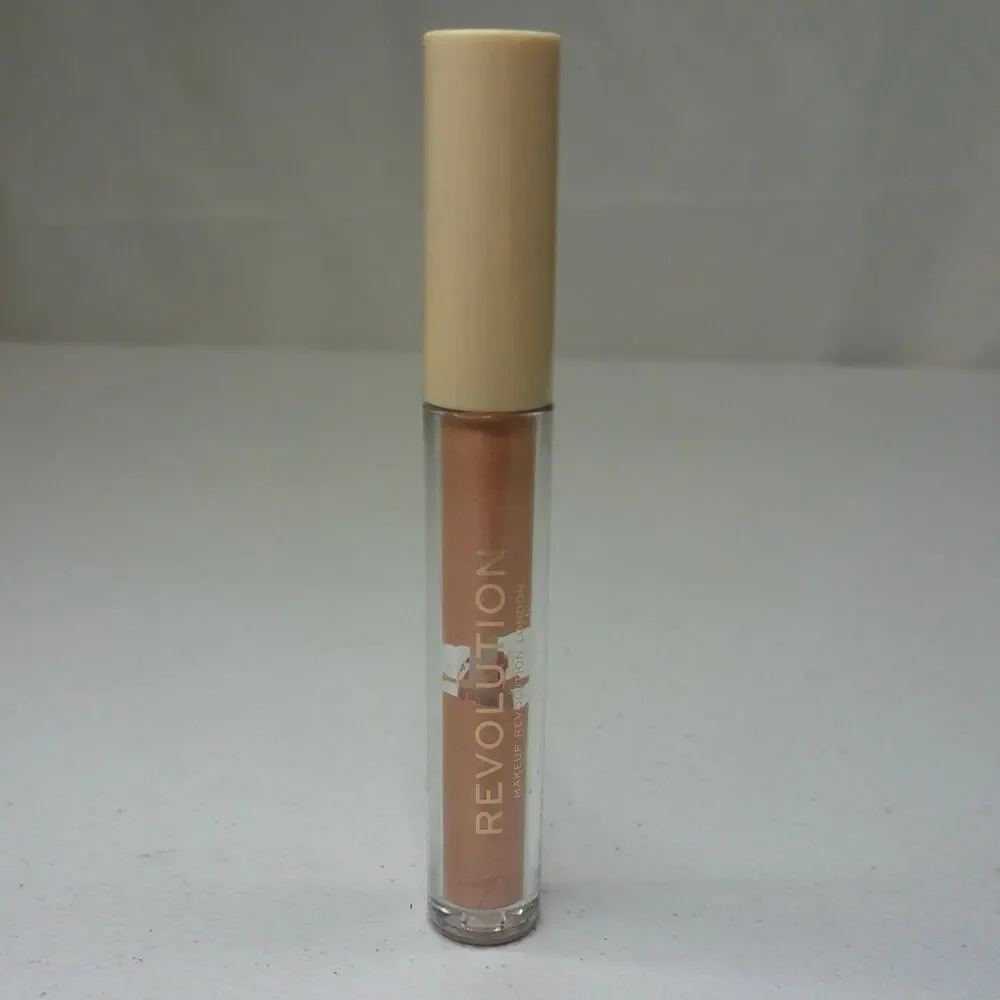 REVOLUTION Nudes Collection Metallic Lip Gloss Lingerie Sealed